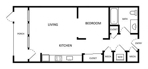 studio 1b 533 sqft